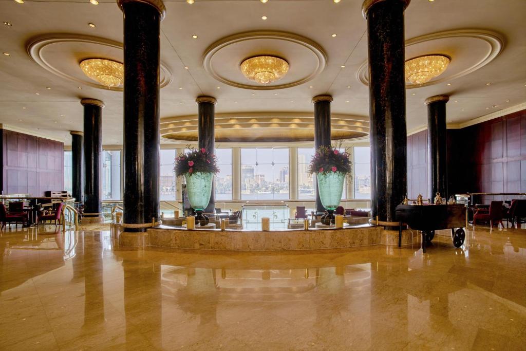 منطقة جلوس في Hilton Cairo Grand Nile